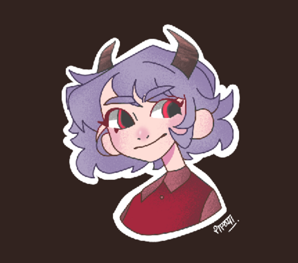 Girl with horns - 2